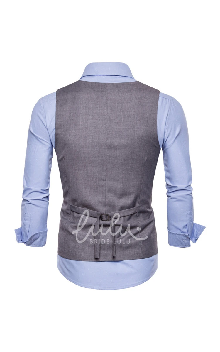 Plain Cotton Men's Vest-4 Color Options